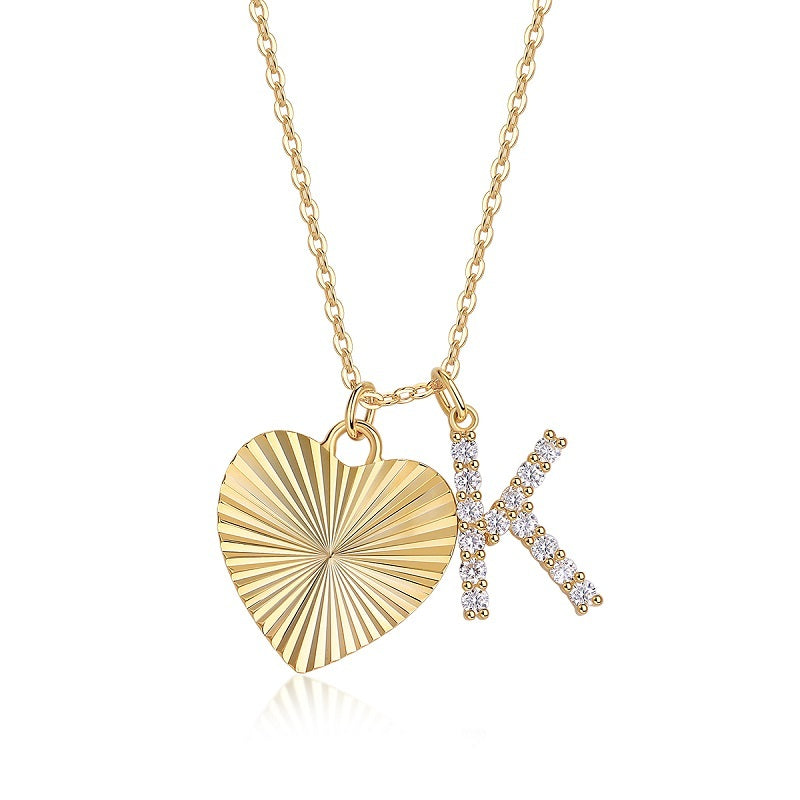 Heart of Hearts Moissanite Necklace Set