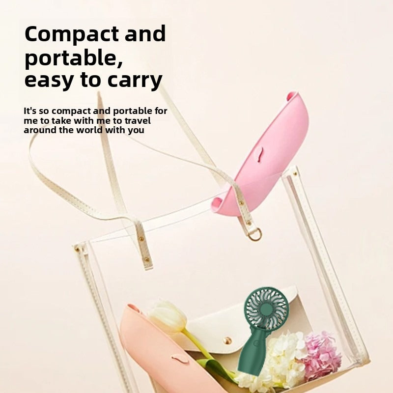 Portable Handheld Fan for Dorm & Outdoors
