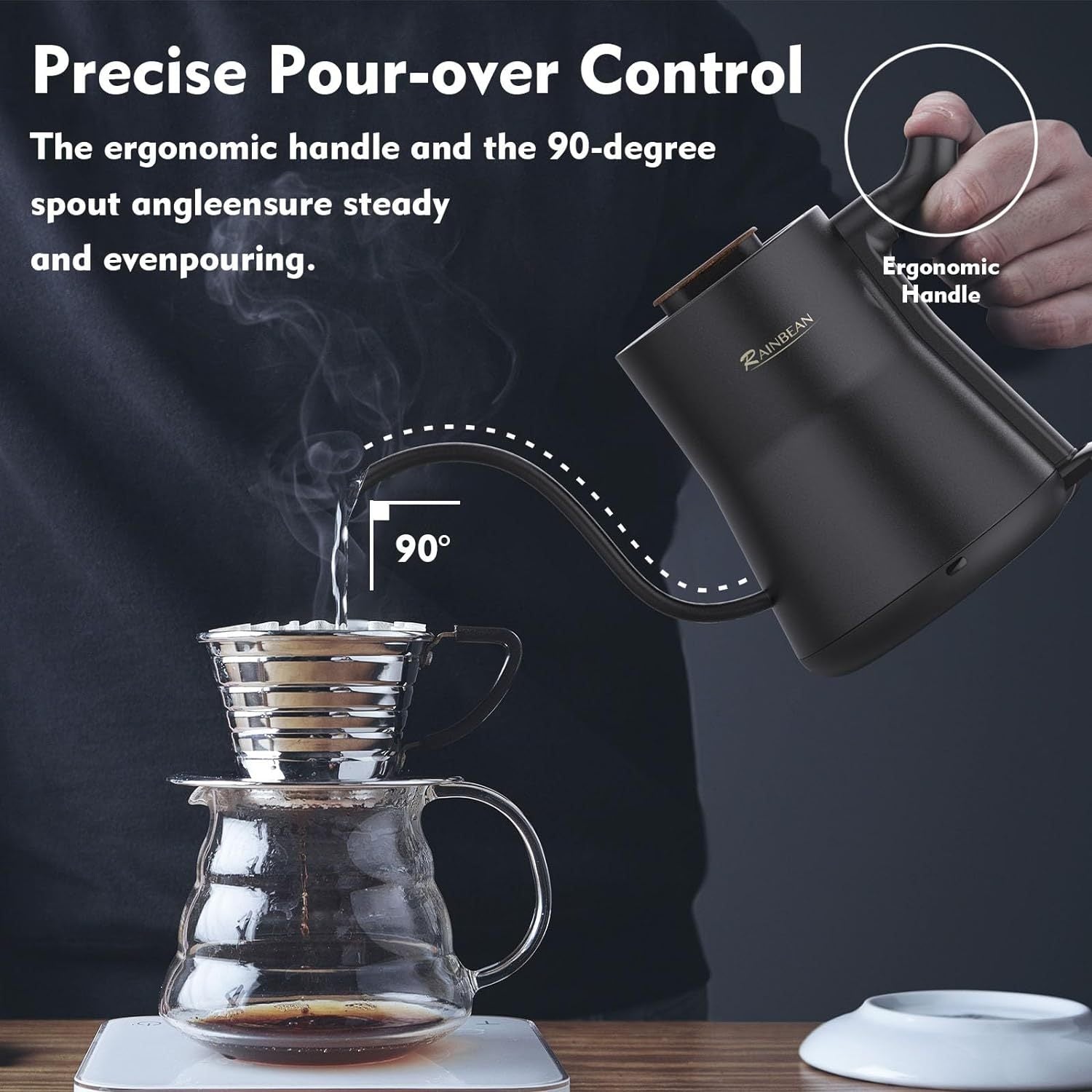 Gooseneck Electric Pour Over Kettle