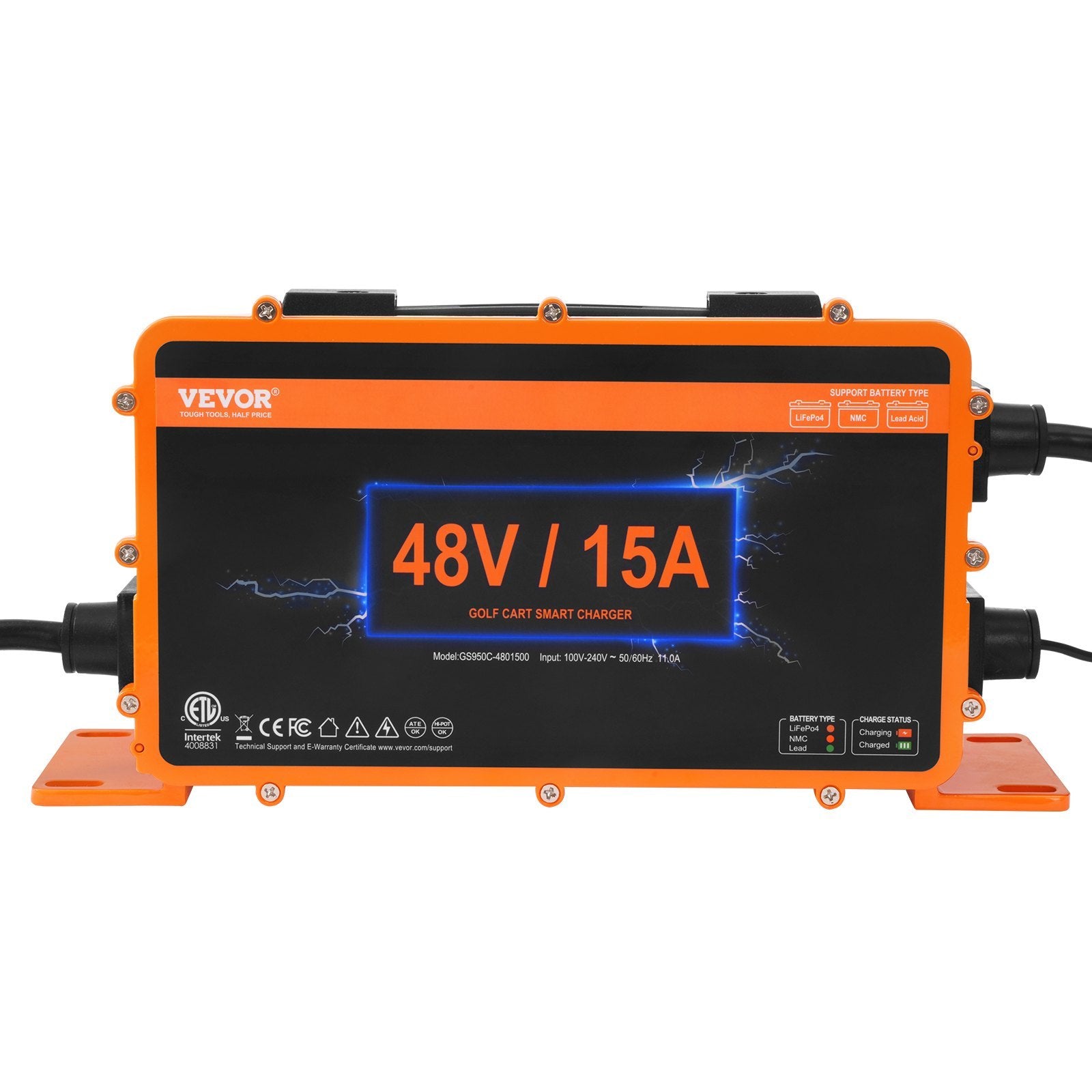 VEVOR 48V 15A Smart Golf Cart Charger