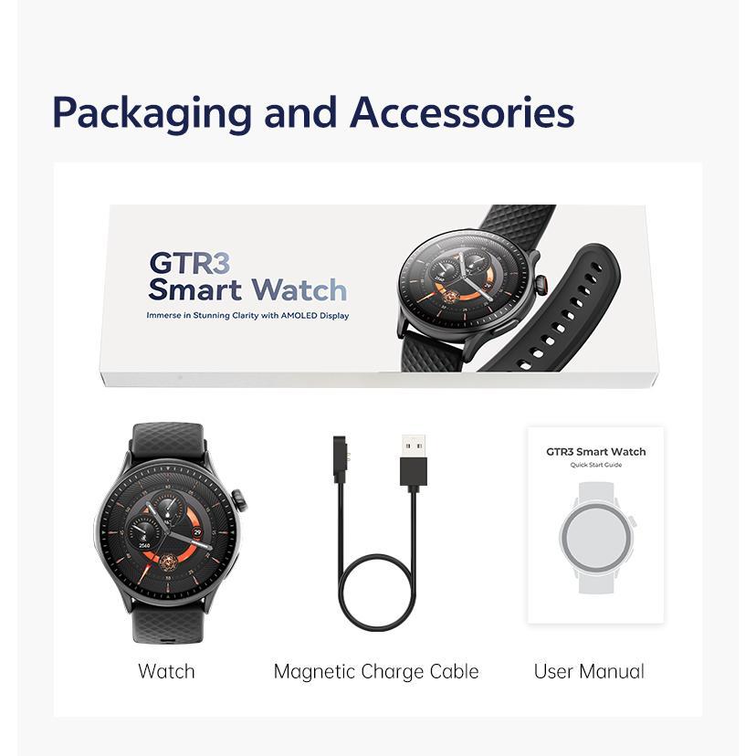 Round HD Fitness Smartwatch