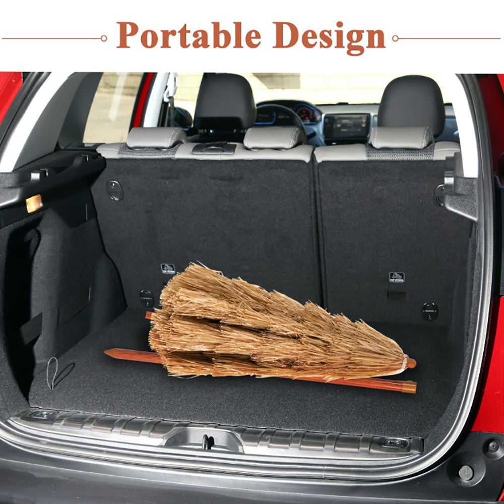 6.5ft Portable Thatched Tiki Beach Umbrella