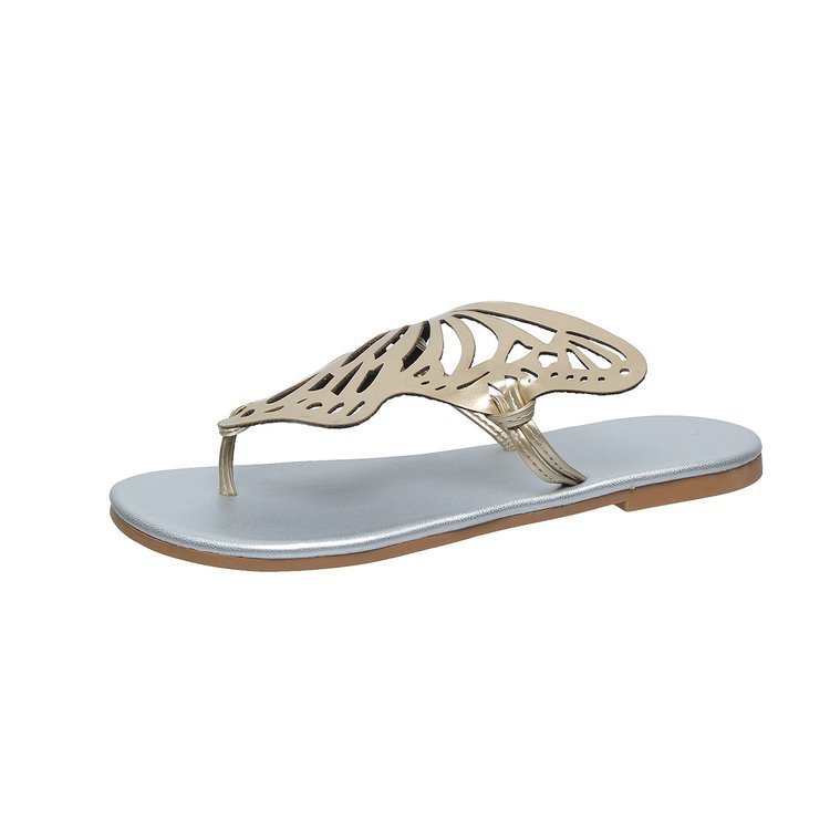 Butterfly Hollow Flip-Flop Sandals