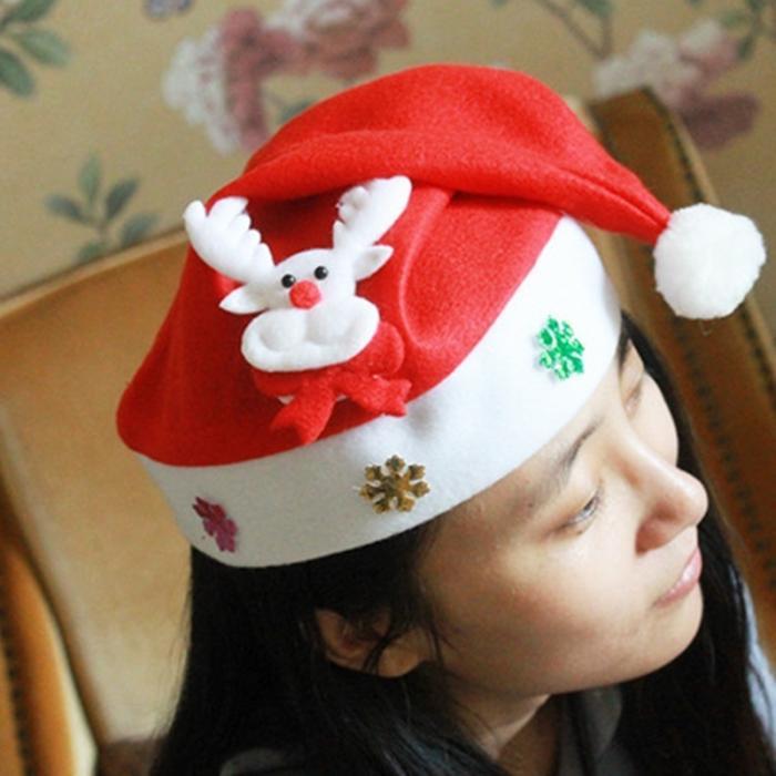 Chapeau de Noël lumineux de dessin animé