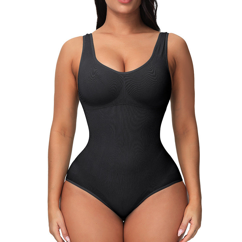 Body sans couture style corset pour femme
