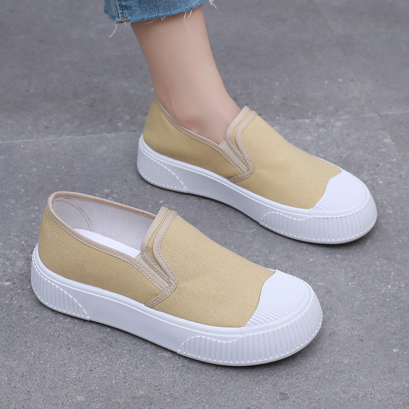 Women's Thick-Soled Soft Low-Top Shoes