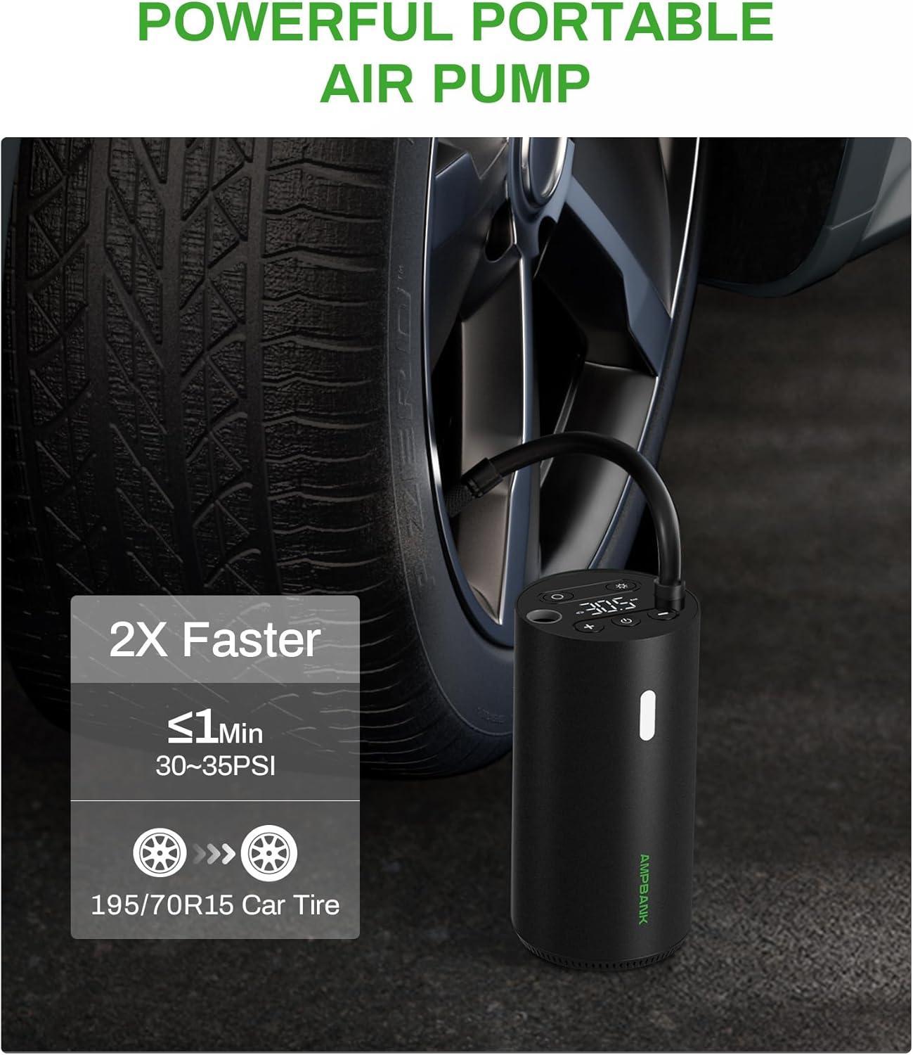 AMPBANK AT004 Smart Tire Air Pump