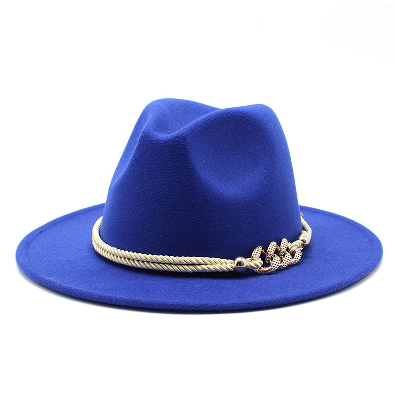 Chapeau Fedora vintage britannique pour femme