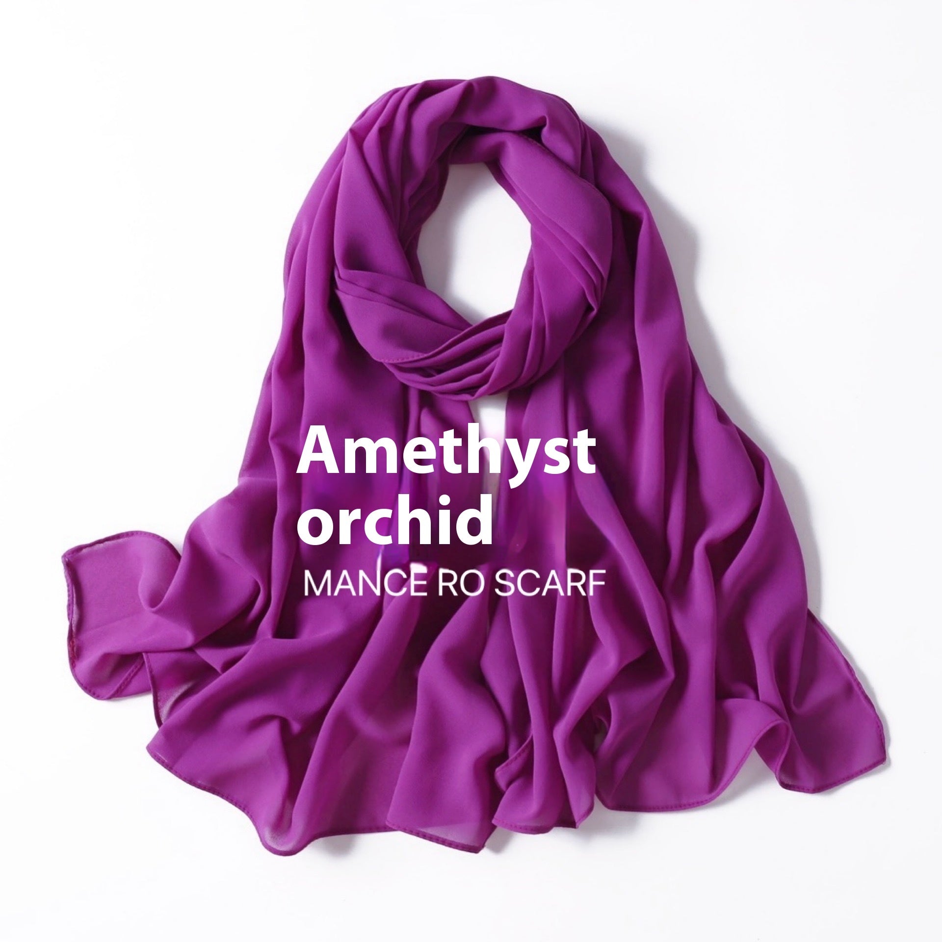 Pearl Chiffon Headscarf Veil Wrap