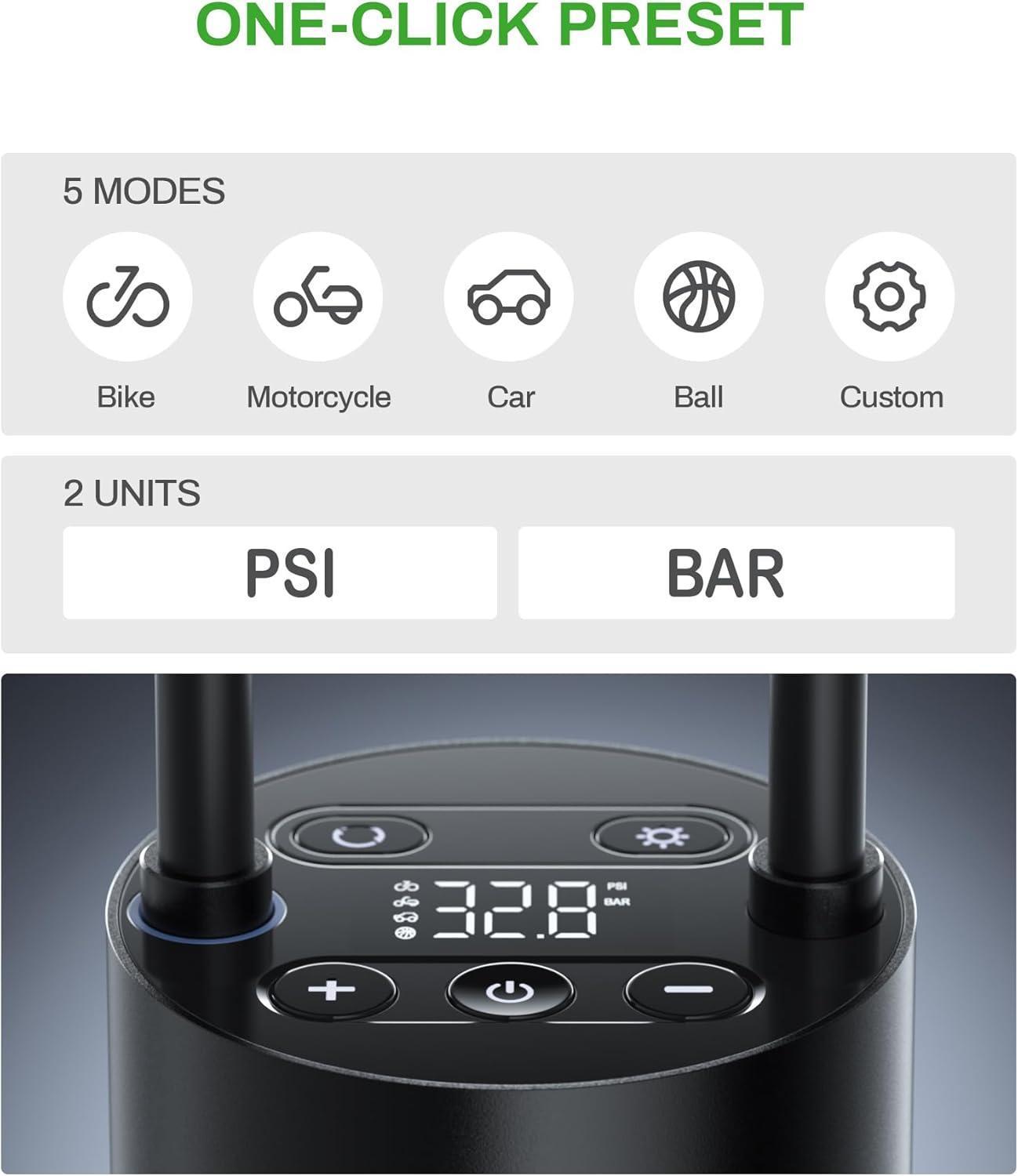 AMPBANK AT004 Smart Tire Air Pump