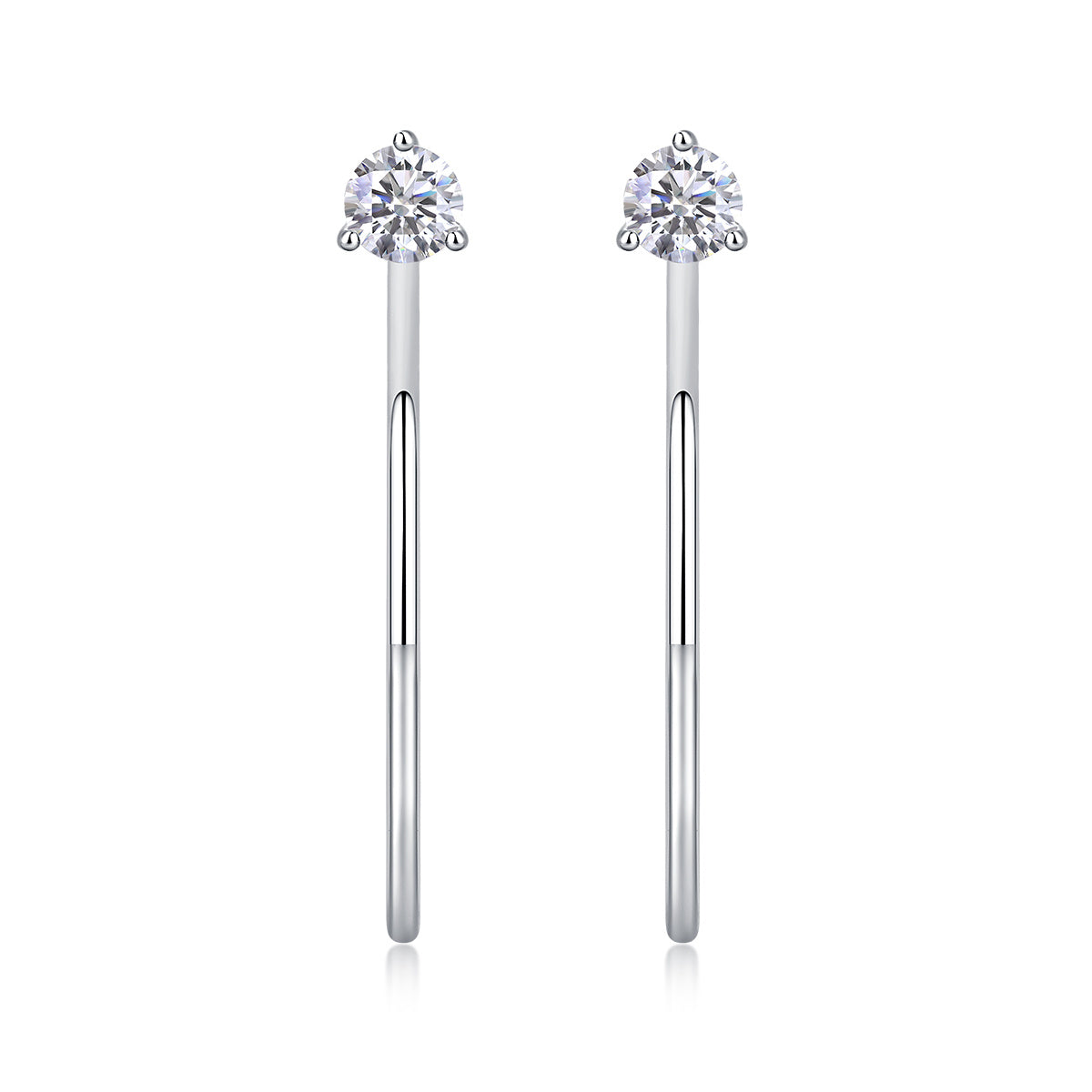 Graceful Afternoon Moissanite Earrings