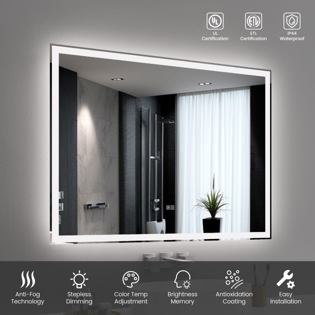 Modern LED Smart Bathroom Mirror