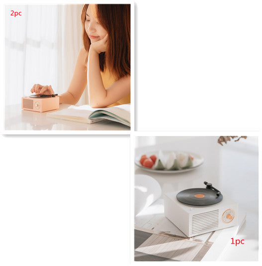 Mini Retro Bluetooth Phonograph Speaker