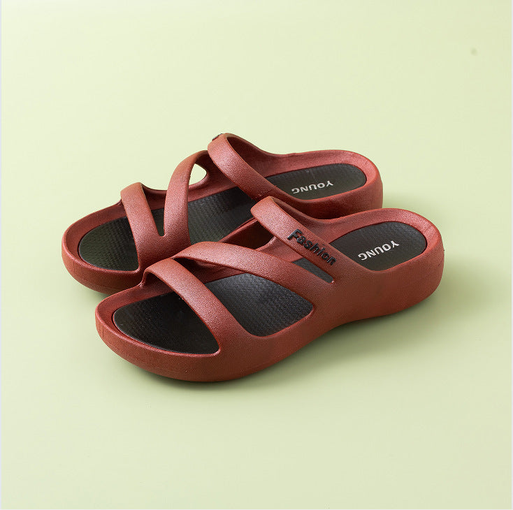 Casual Thick Sole Non-Slip Outdoor Slippers