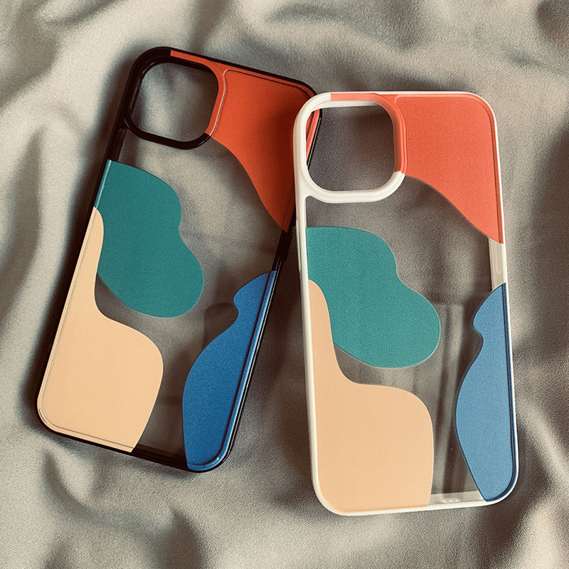 Geometric Color Block for iPhone 13 Case