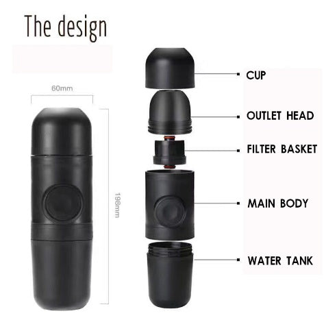 Portable Mini Condensed Coffee Machine