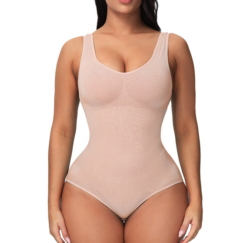 Body sans couture style corset pour femme