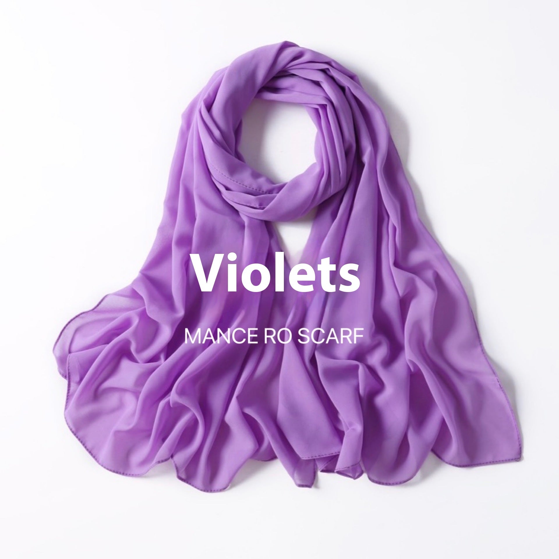 Pearl Chiffon Headscarf Veil Wrap