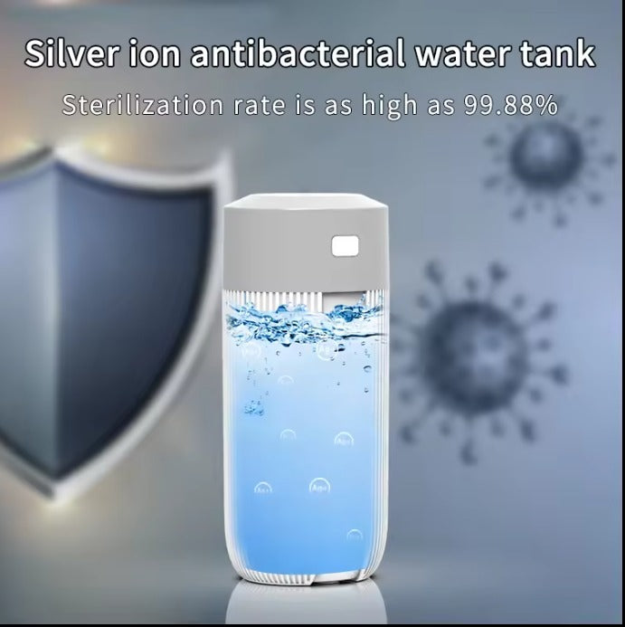 220mL LED Air Humidifier – Colorful Glow