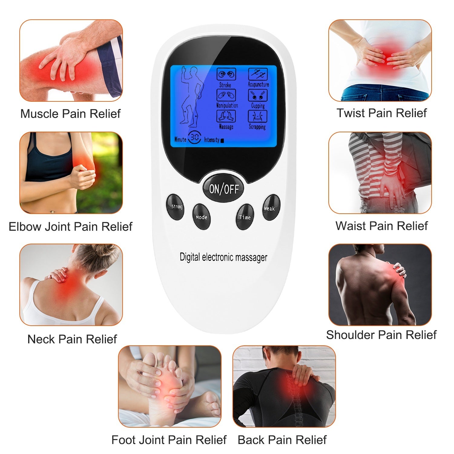 Electric Muscle Stimulator TENS Unit
