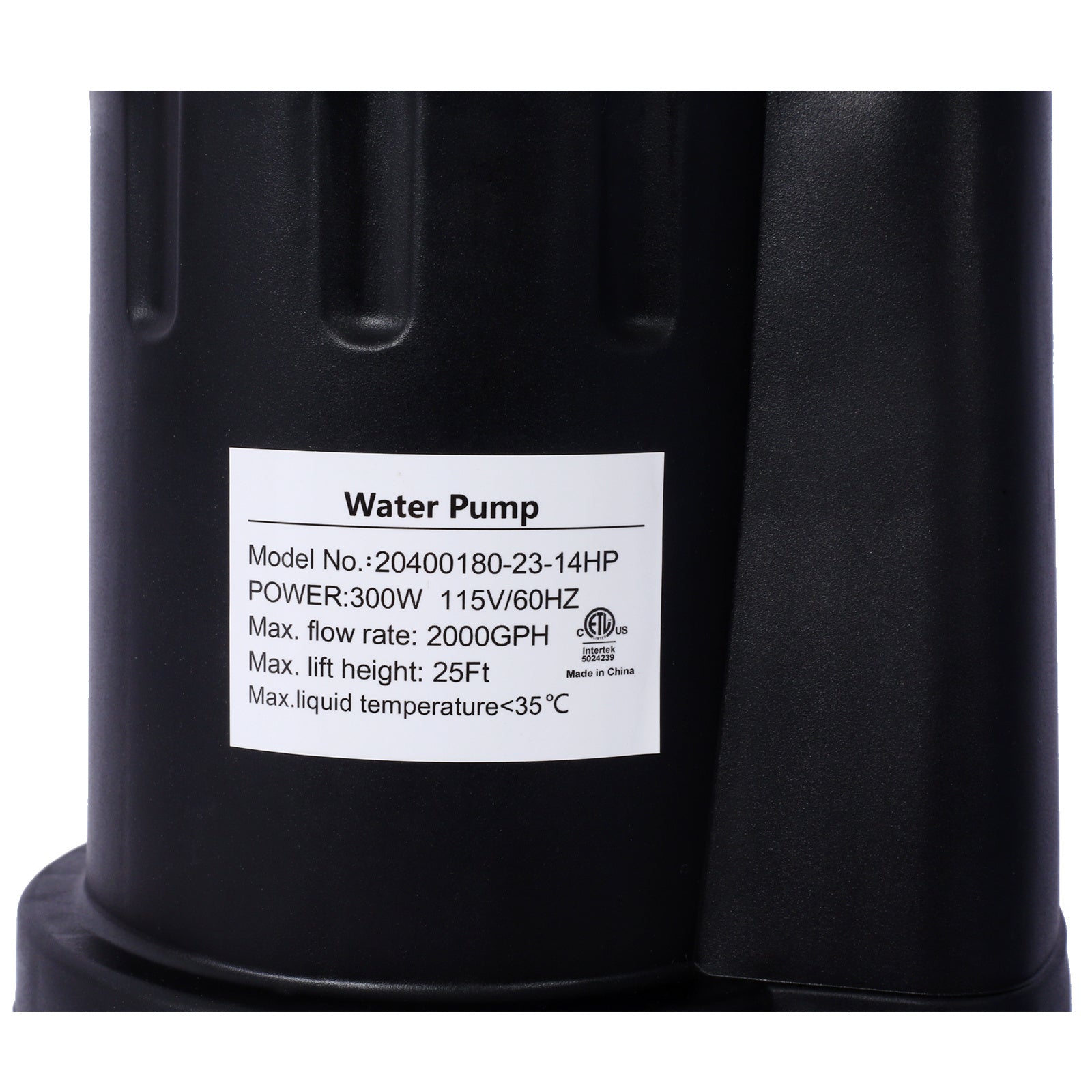 Plastic Electric Water Press