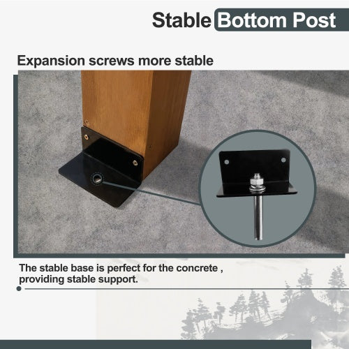 12x16 Outdoor Wooden Grape Pergola