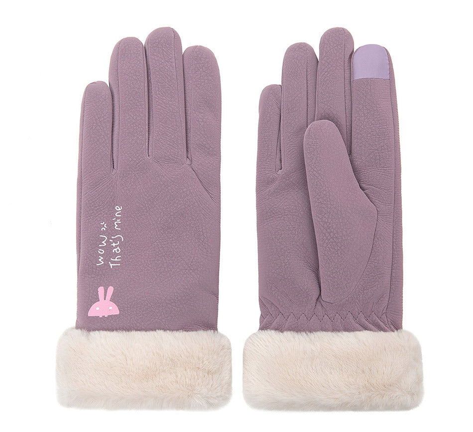 Gants d'hiver chauds