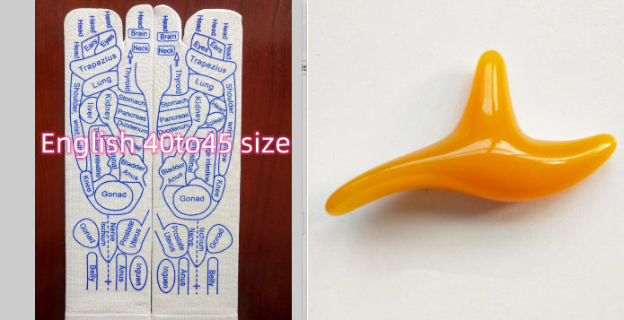 Chaussettes de massage des pieds par acupression