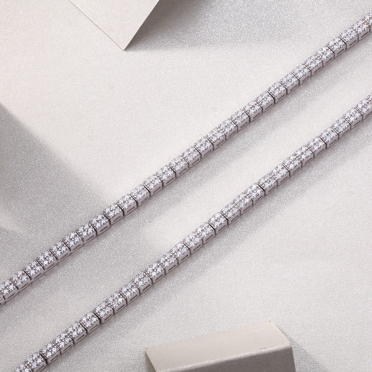 Winter Lake Mosan Diamond Necklace