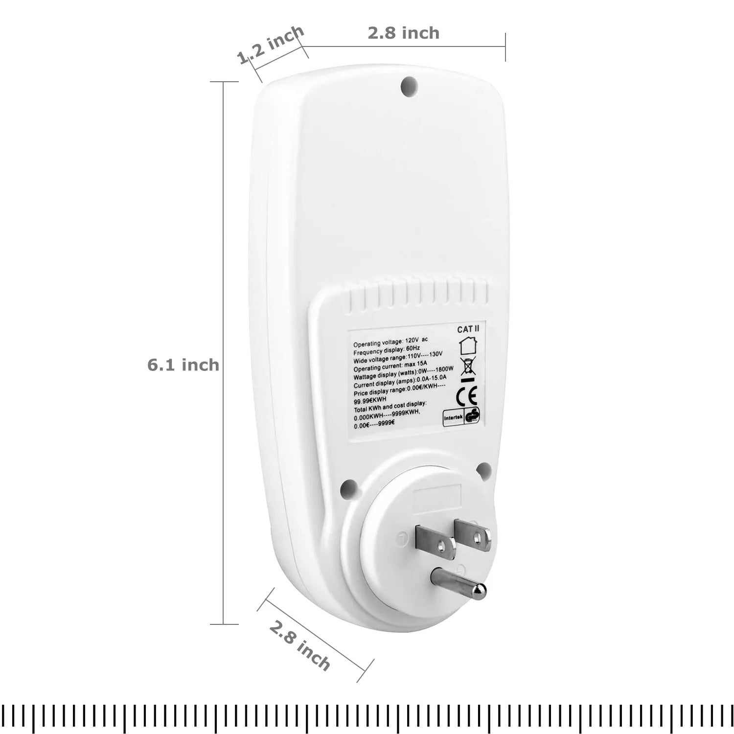 Digital Power Consumption Monitor Meter
