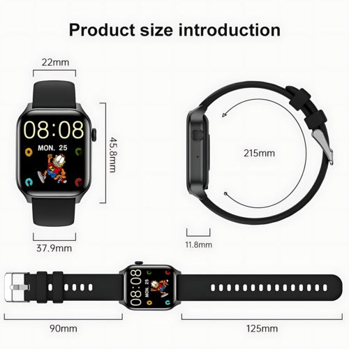 Smart Watch Fitness Tracker Waterproof