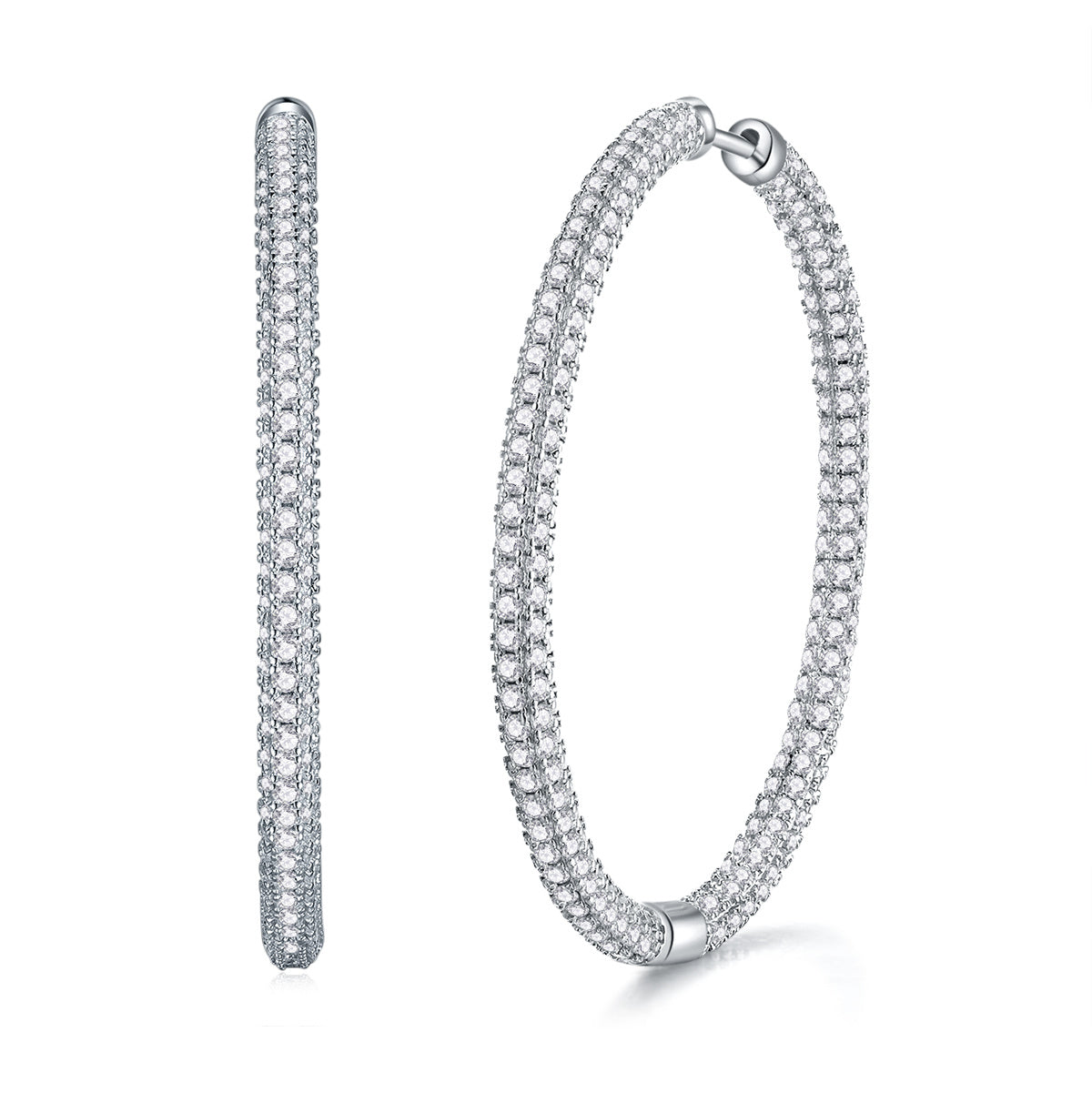 Light Coco Diamond Stud Earrings