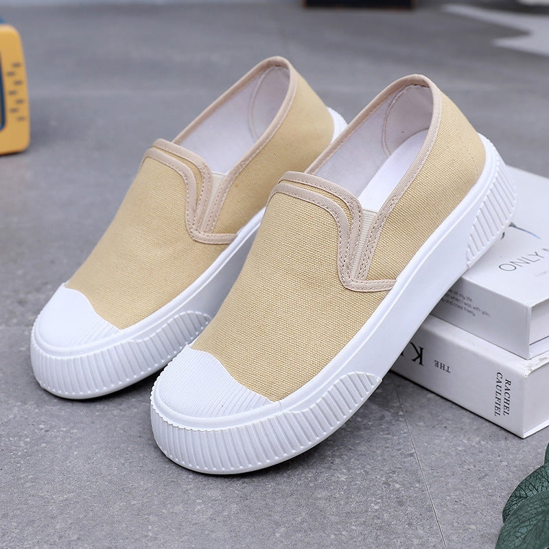 Women's Thick-Soled Soft Low-Top Shoes