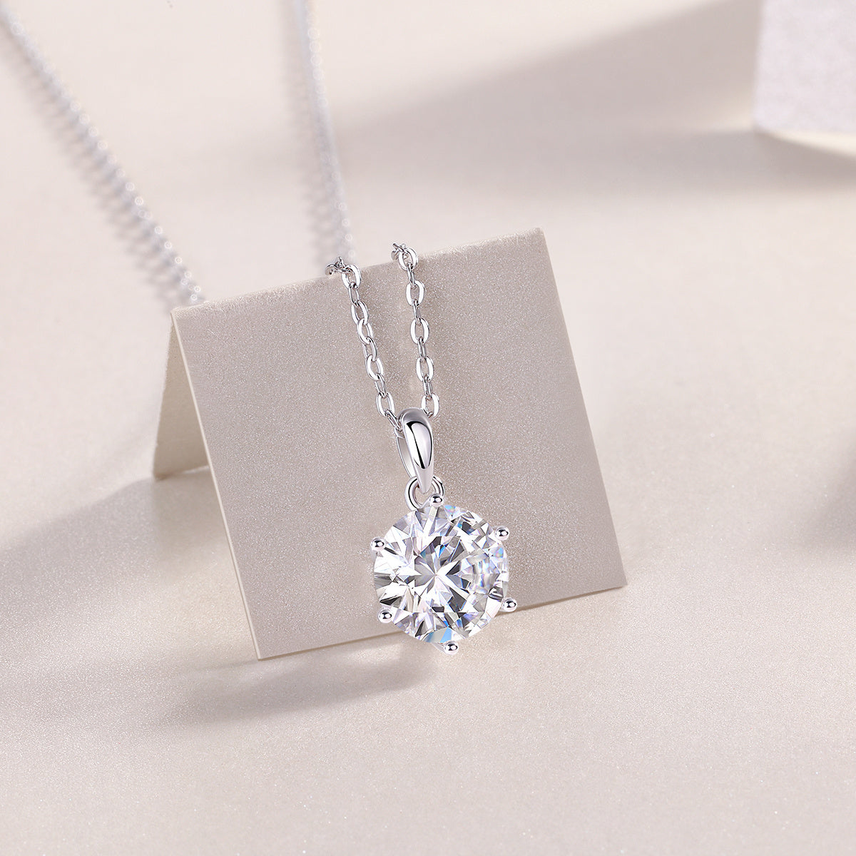 Refreshing Breeze Moissanite Necklace Set