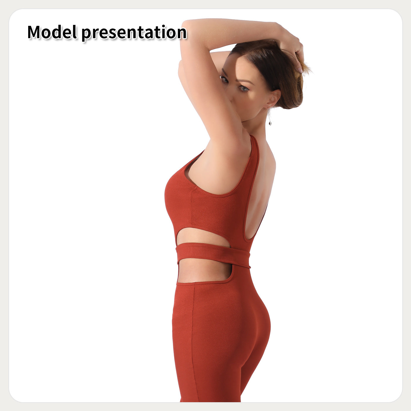 Combinaison élégante en polyester pour femme