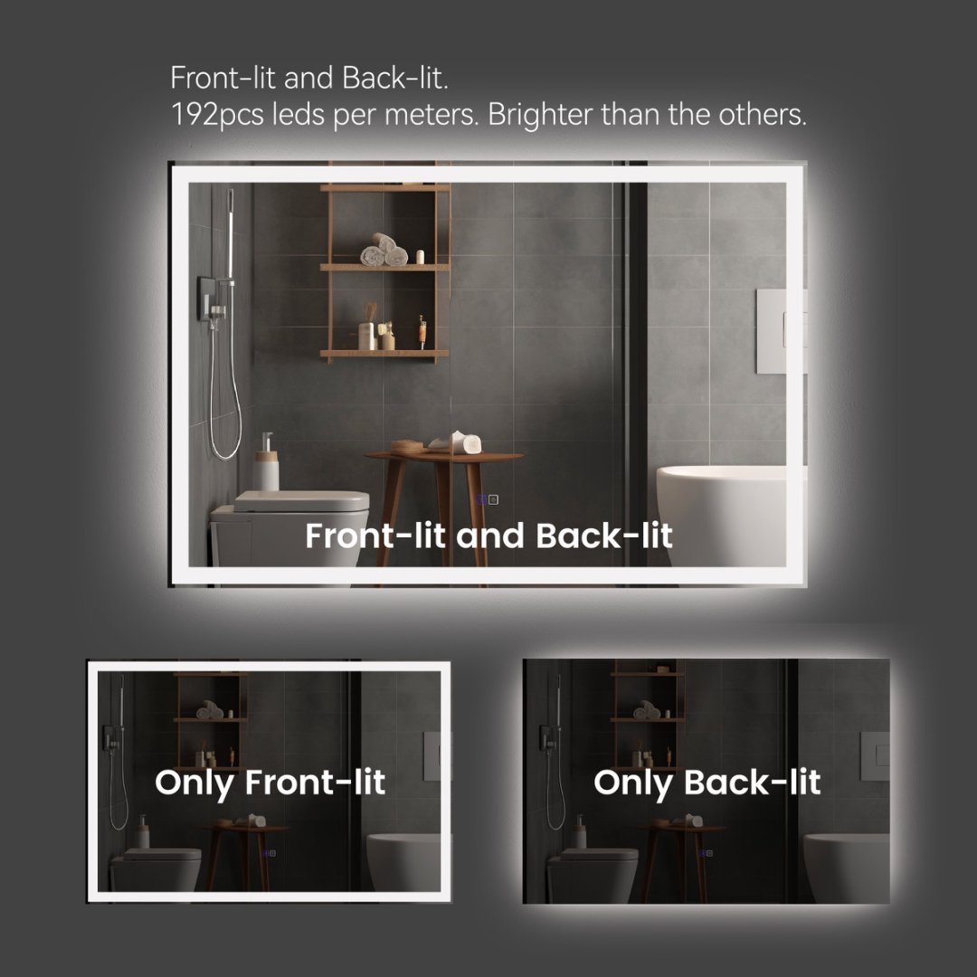 Modern LED Smart Bathroom Mirror