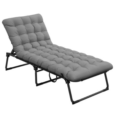 Outsunny Adjustable Folding Chaise Lounge