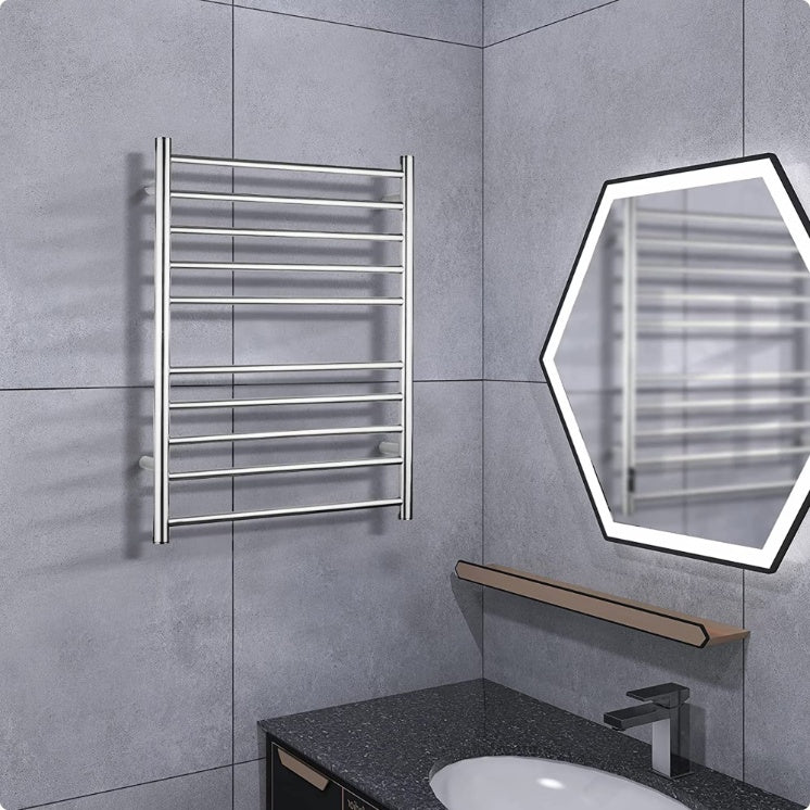 10-Bar Stainless Steel Towel Heater