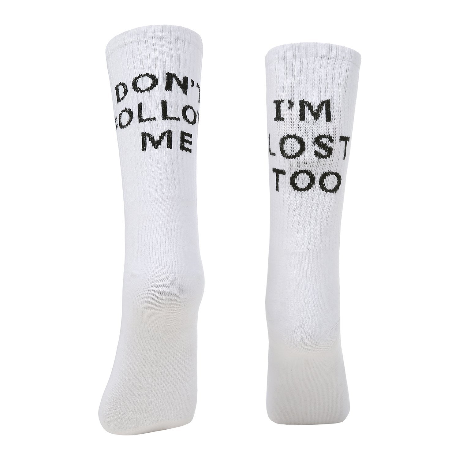 Chaussettes ras du cou style alphabet street