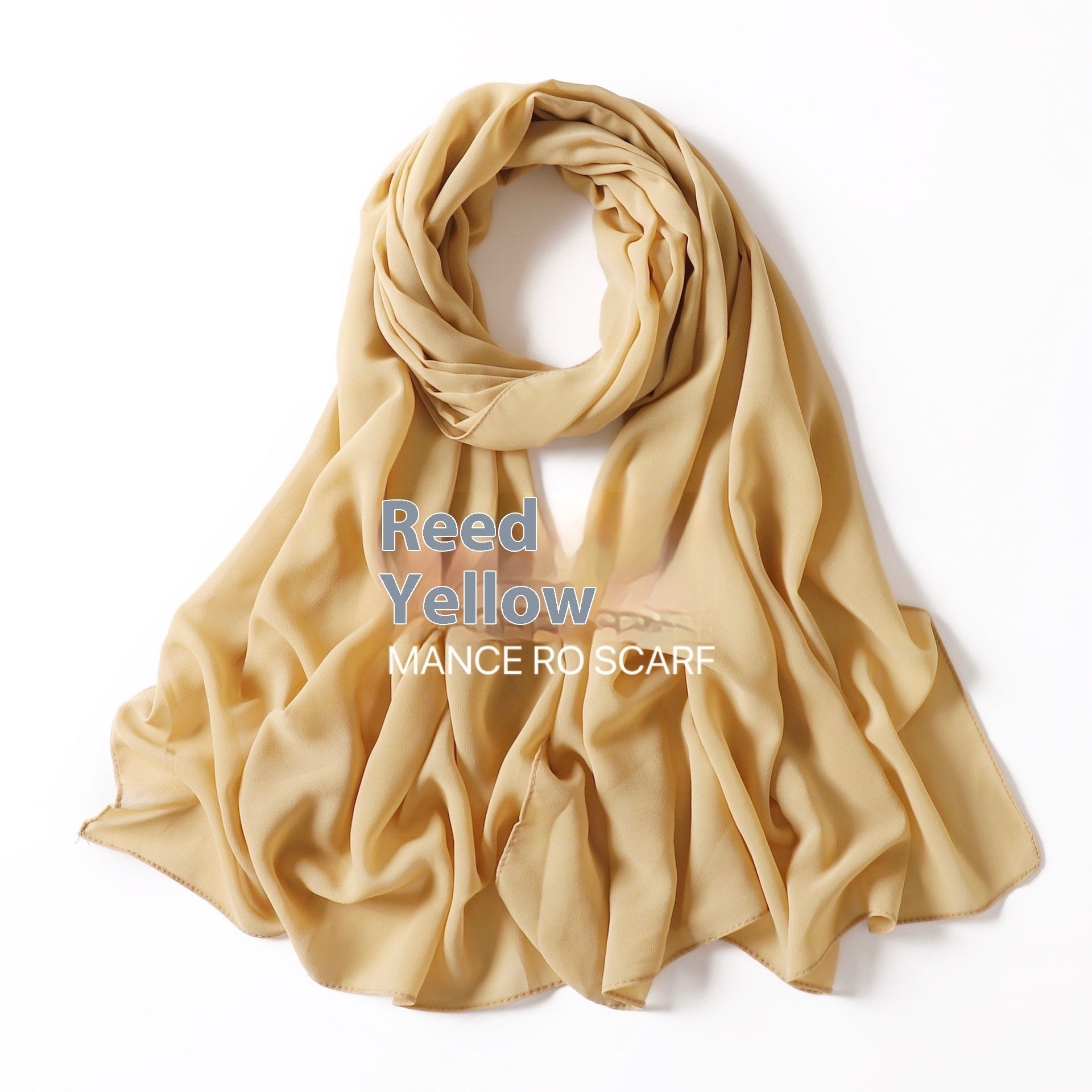Pearl Chiffon Headscarf Veil Wrap