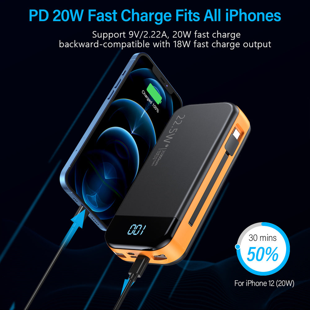2-Wire Digital Display Fast Power Bank