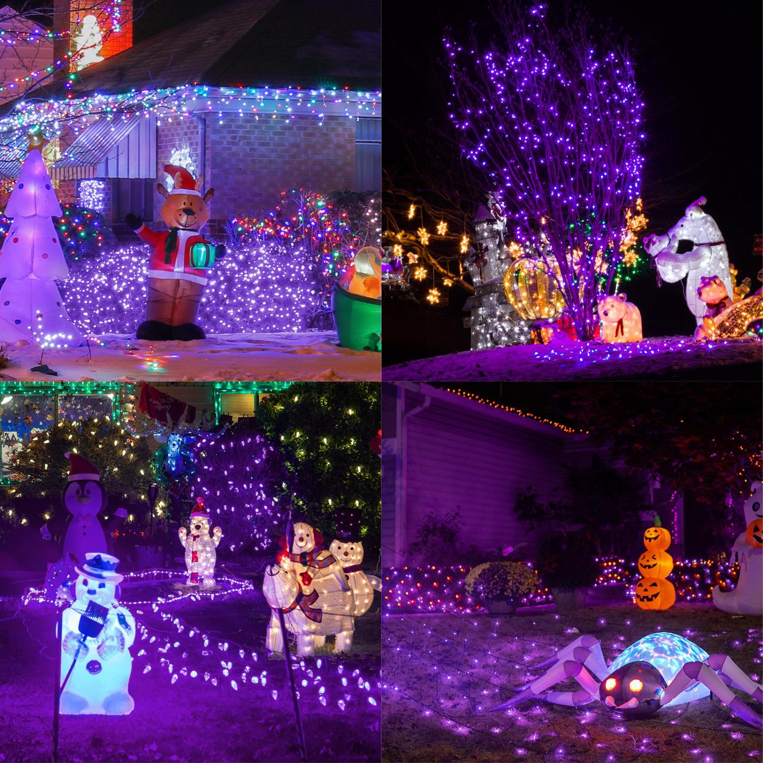 LED Halloween Purple Fairy Lights