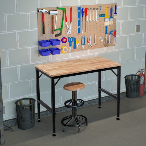 48" Adjustable Heavy Duty Garage Workbench