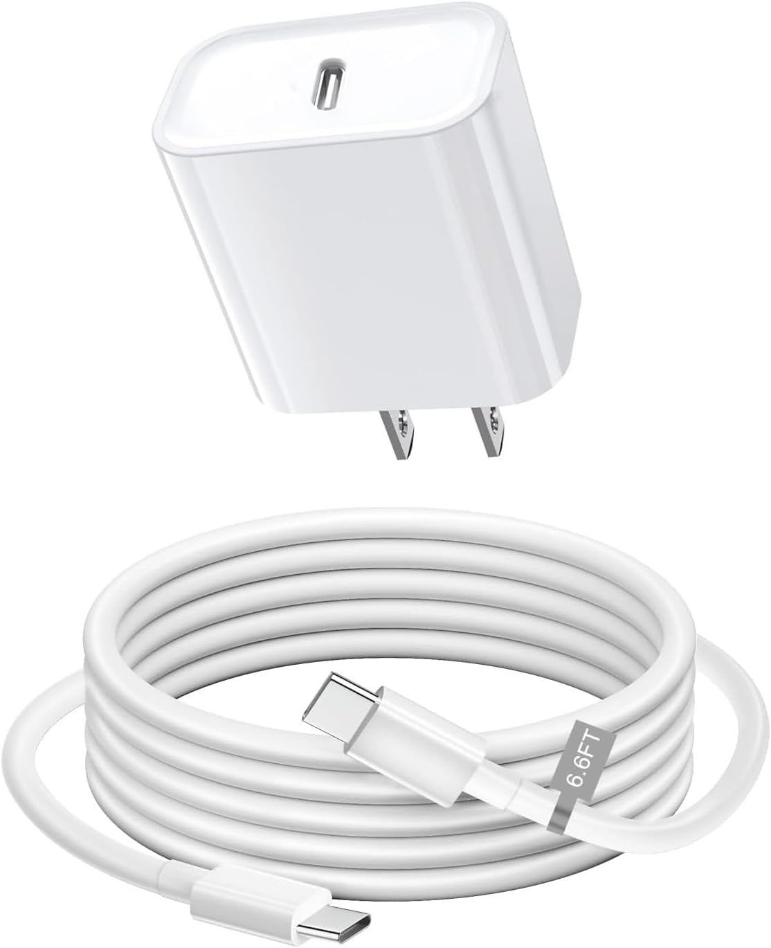 Cube Phone Charger 2-Pack with Cable