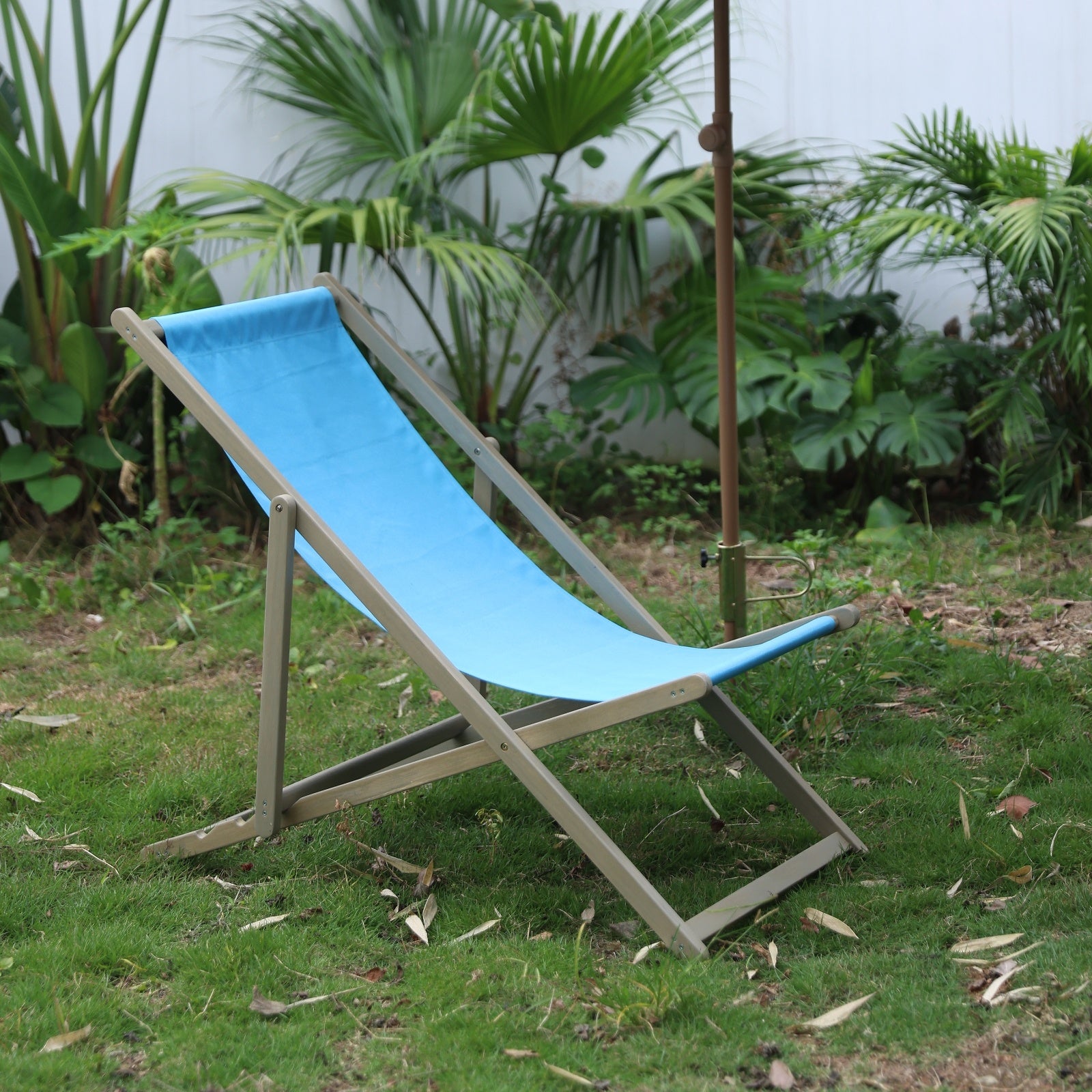Wooden Folding Beach Sling Chairs