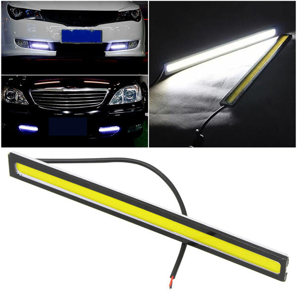 Car COB Daytime Running Light 17cm White