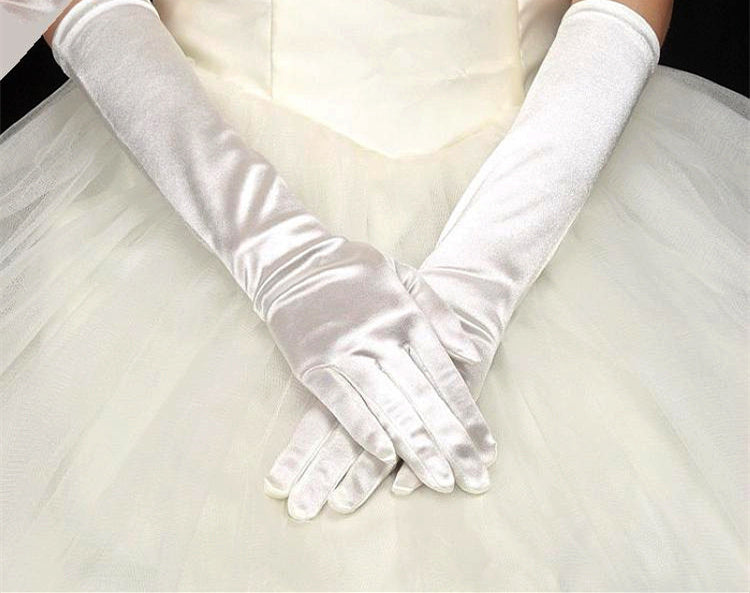 Gants de mariée pour mariage et banquet