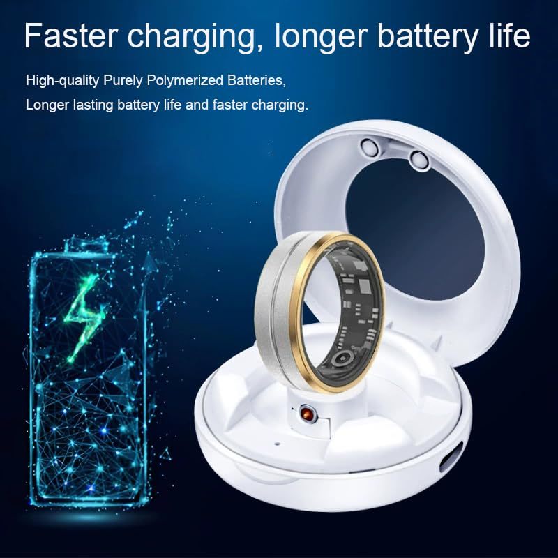 Smart Ring Magnetic Fast Charging Case