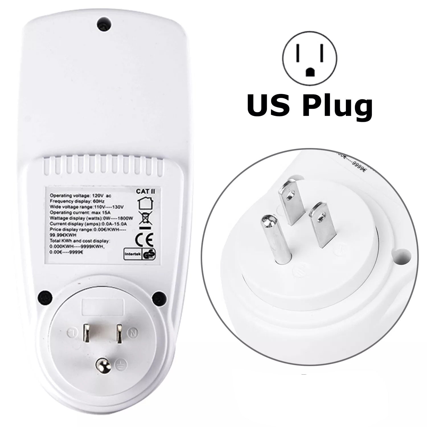 Digital Power Consumption Monitor Meter