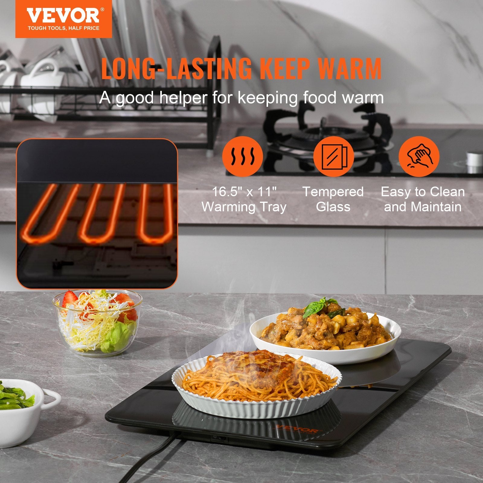 VEVOR Portable Electric Warming Tray